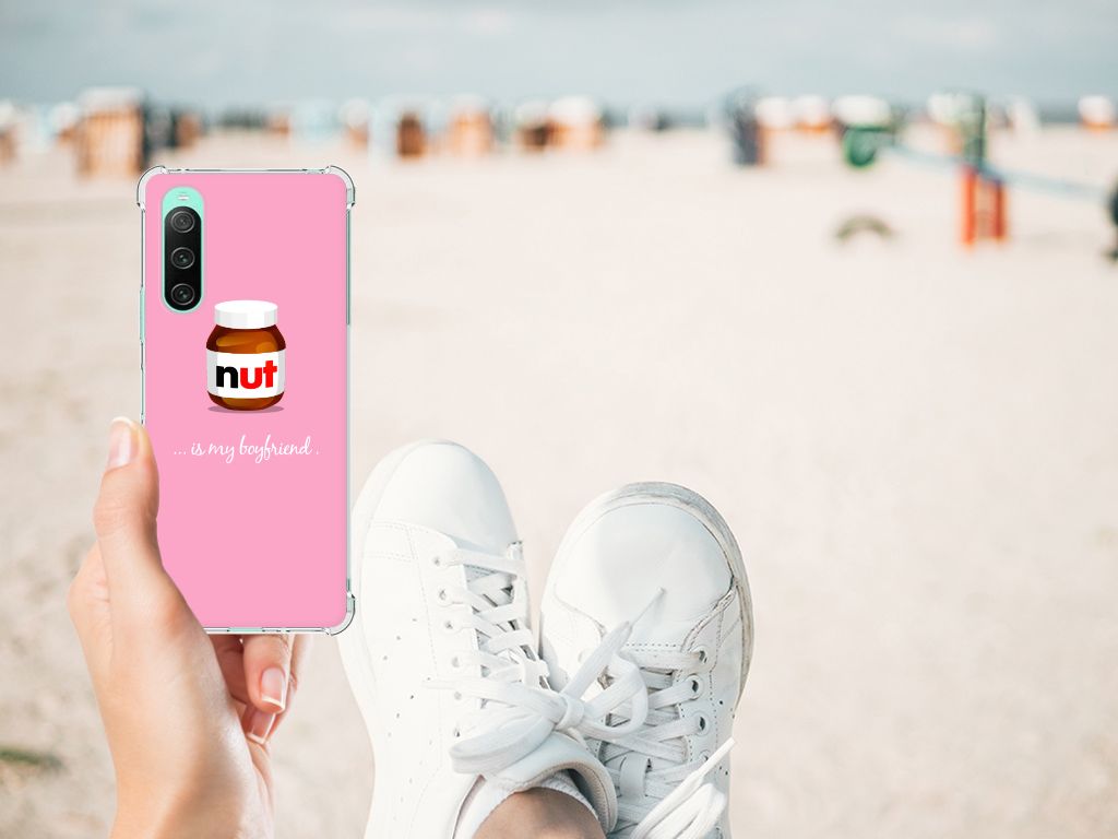 Sony Xperia 10 V Beschermhoes Nut Boyfriend B2C Telecom