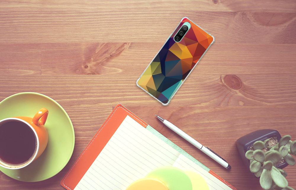 Sony Xperia 10 V Shockproof Case Polygon Color B2C Telecom