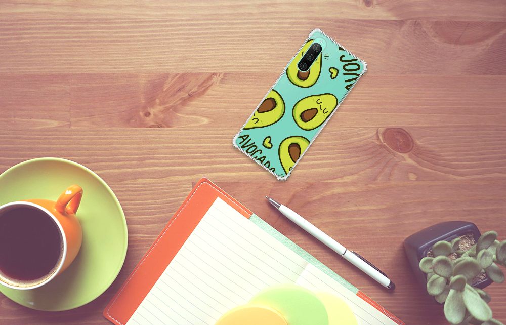 Sony Xperia 10 V Stevig Bumper Hoesje Avocado Singing B2C Telecom