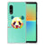 Sony Xperia 10 V Telefoonhoesje met Naam Panda Color telefoonhoesje panda design voorzijde