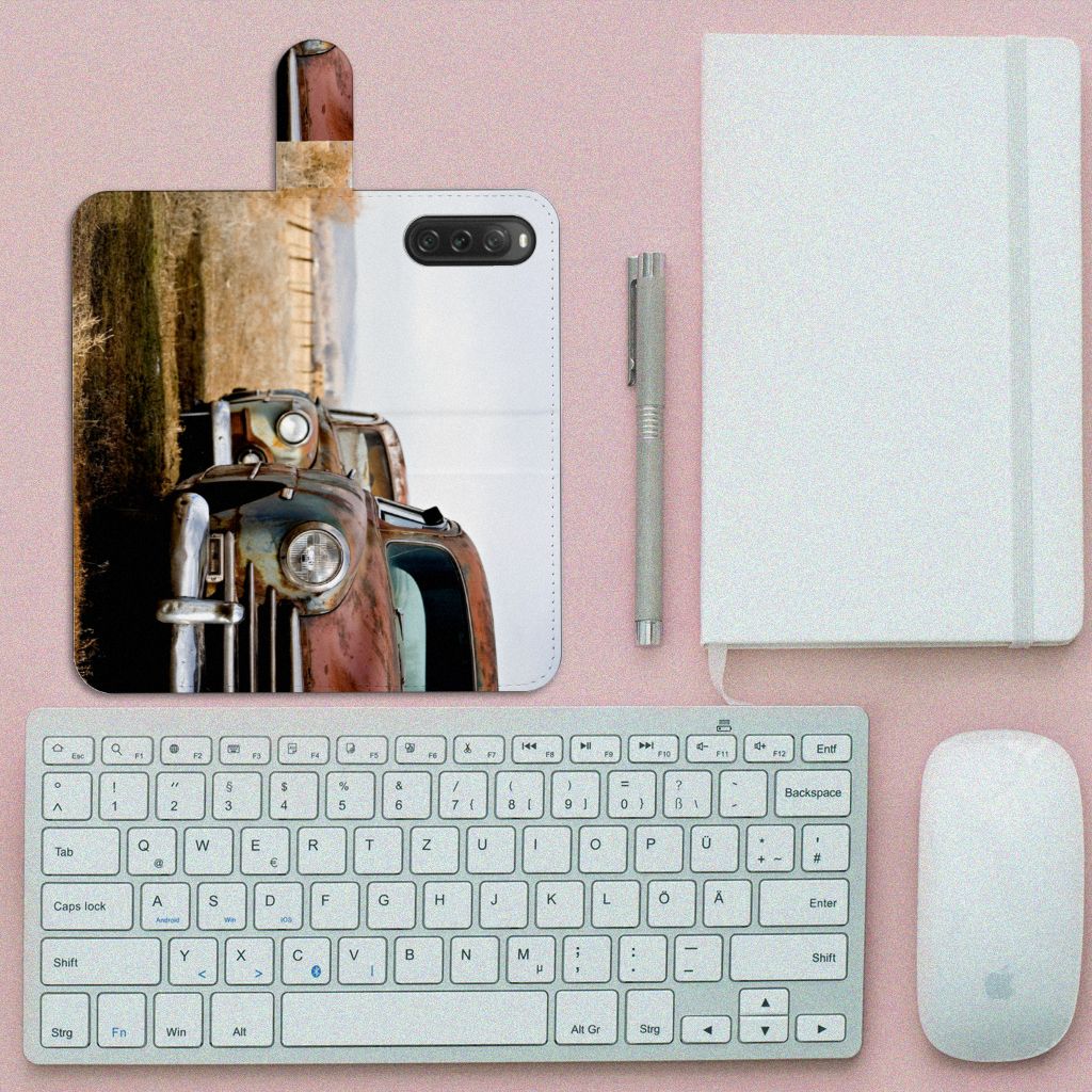 Sony Xperia 10 V Telefoonhoesje met foto Vintage Auto design vintage auto aanzicht