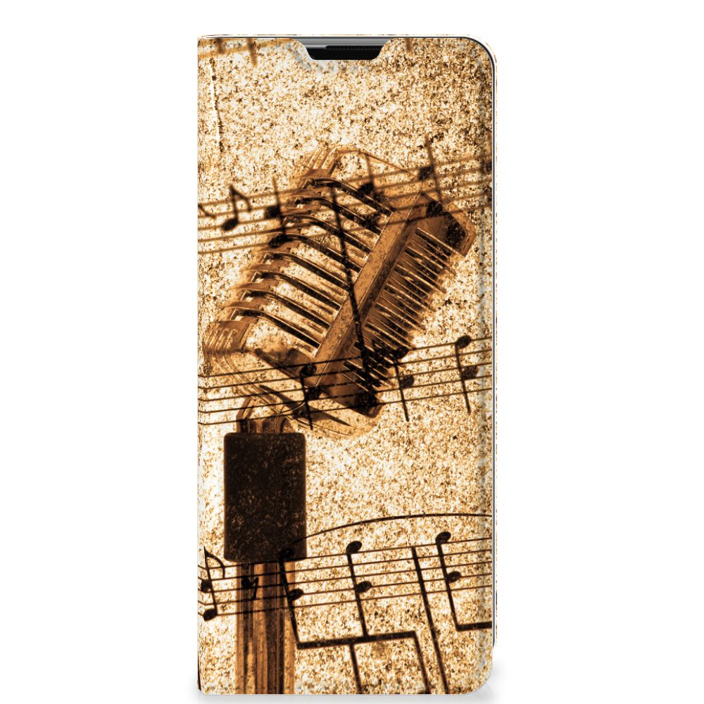 Sony Xperia 5 II Stand Case Bladmuziek - B2C Telecom