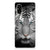 Sony Xperia 5 V TPU Hoesje Tijger tijger zwart wit design voorkant