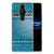 Sony Xperia Pro-I Silicone Back Cover Jeans hoesje jeans print voorkant