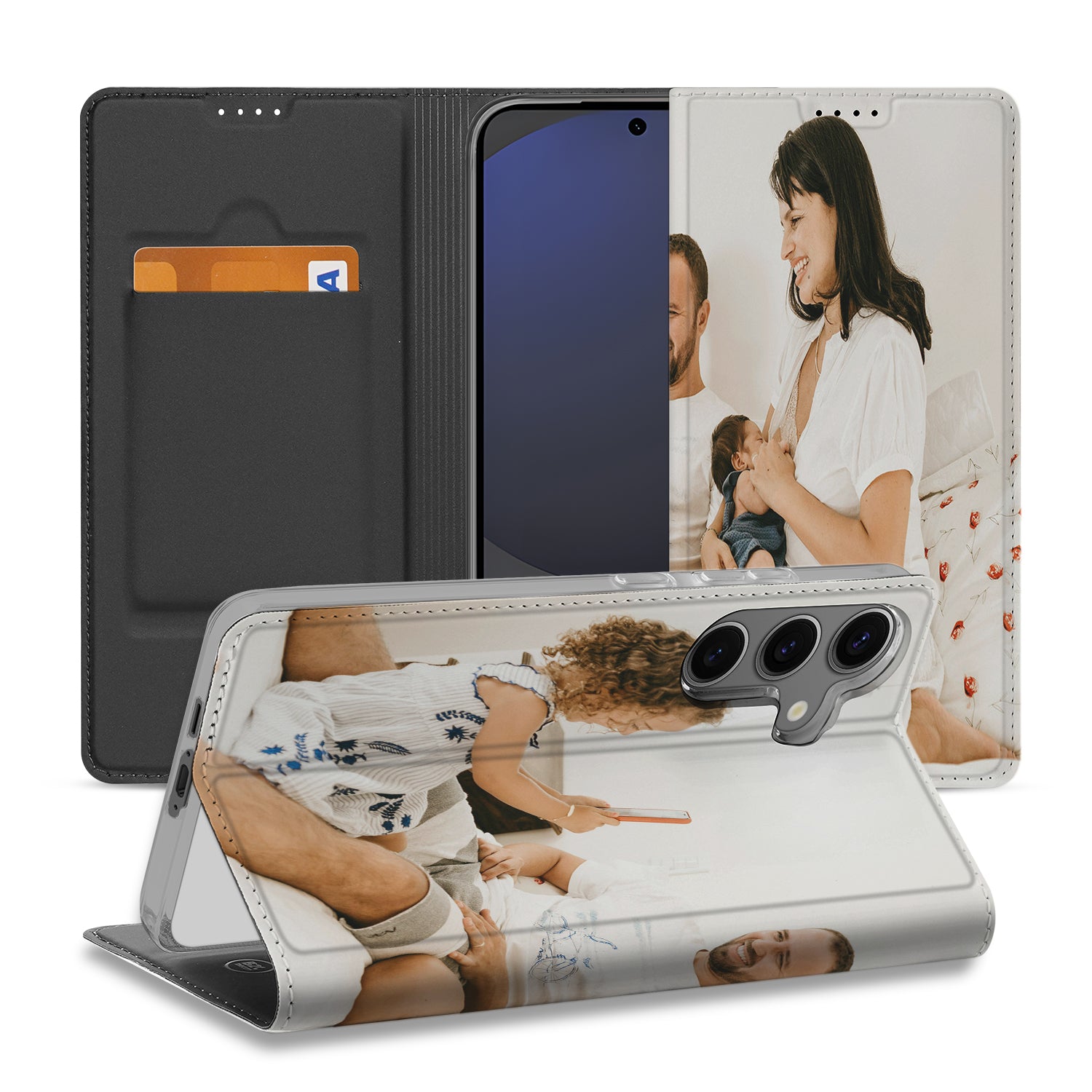 Samsung Galaxy S24 FE Stand Case Hoesje Maken ontwerp voorzijde