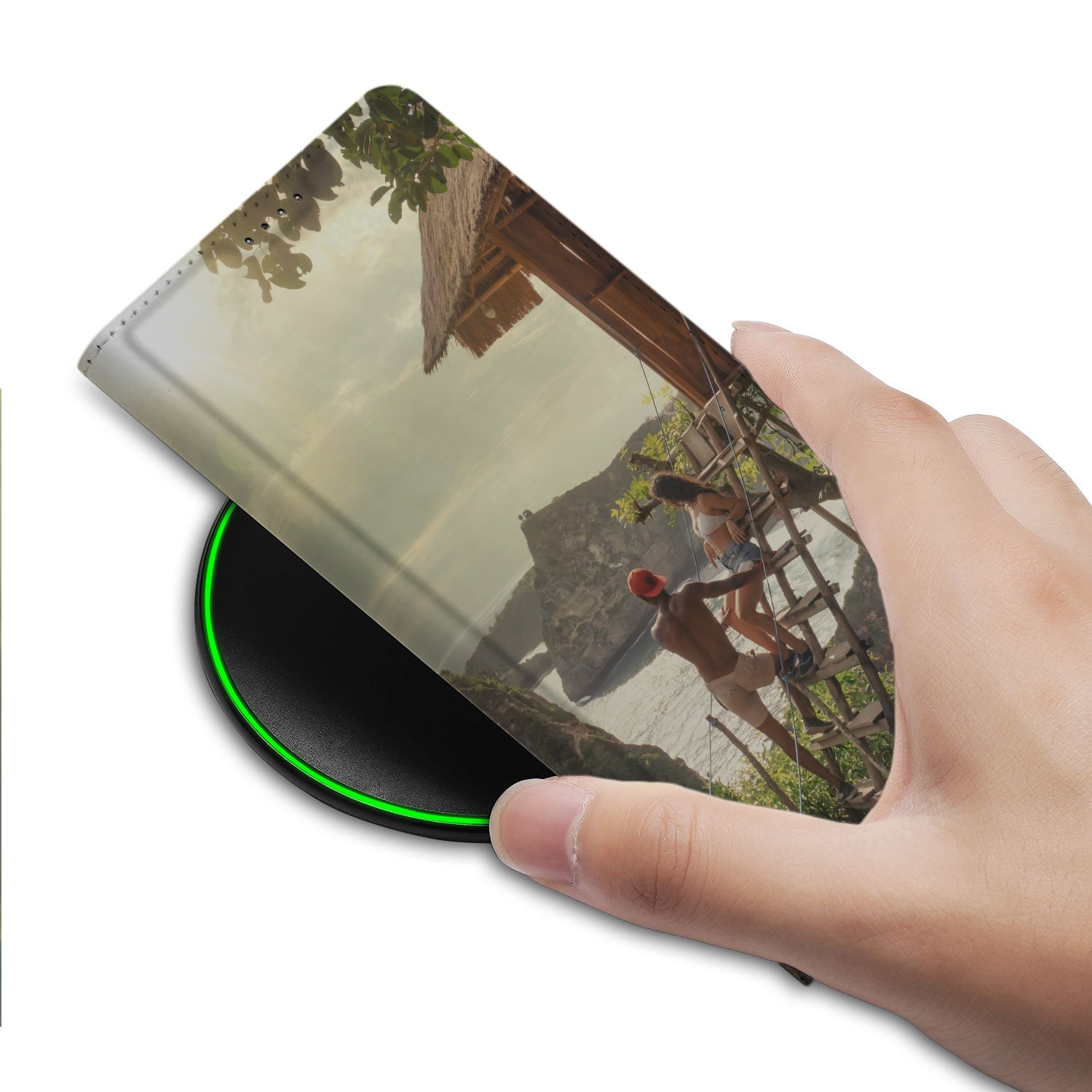 Samsung Galaxy S25 Stand Case Hoesje Maken ontwerp hand zicht