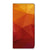 Motorola Moto G14 Stand Case Polygon Red voorkant abstracte vormen kleurverloop
