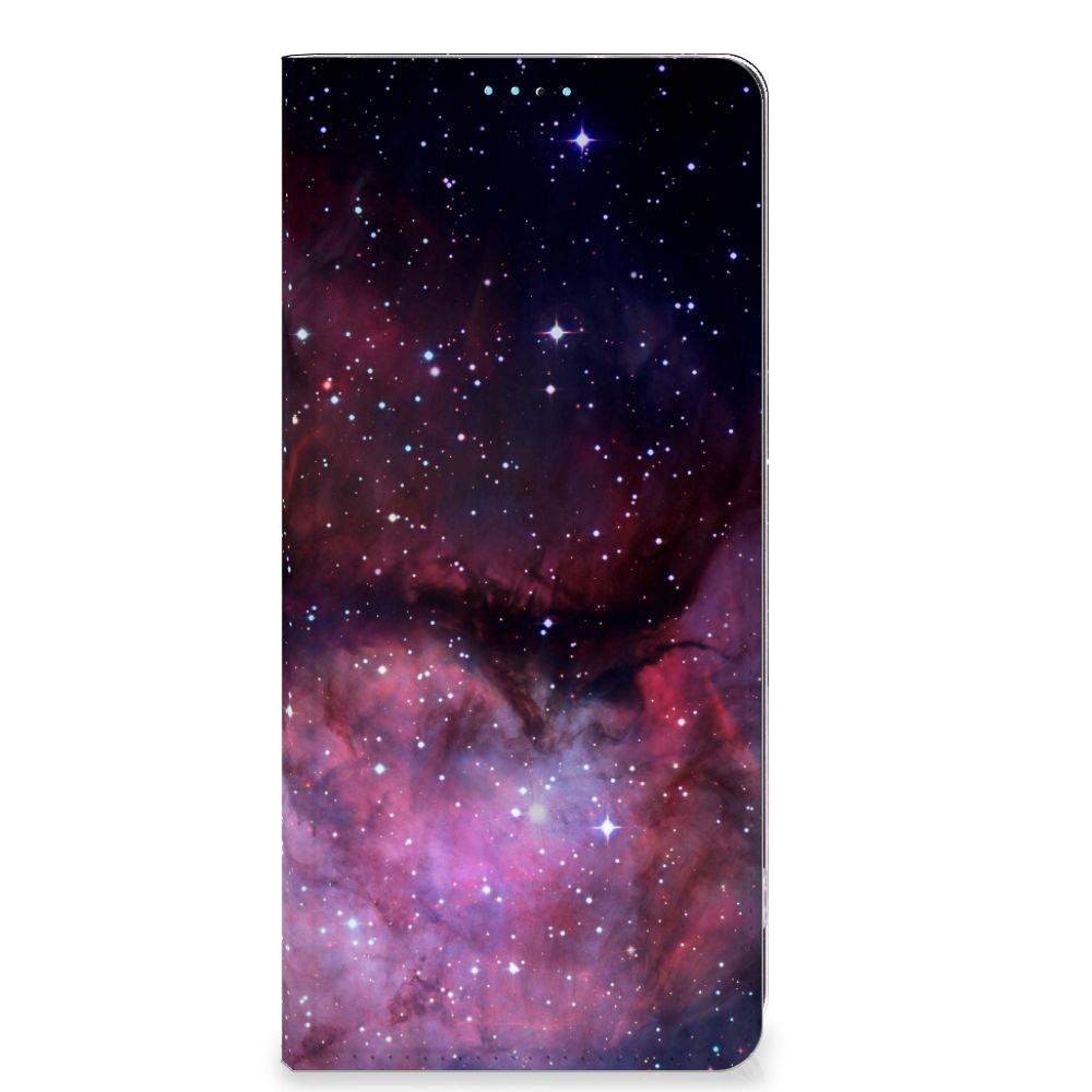 Stand Case voor OPPO A98 5G Galaxy met een prachtig galaxie design 🌌, perfect voor bescherming en gebruiksgemak.