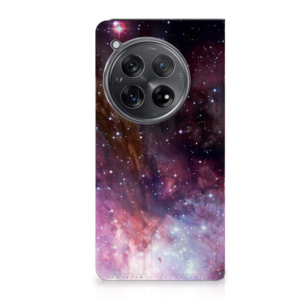 OnePlus 12 Stand Case Galaxy design achterzijde