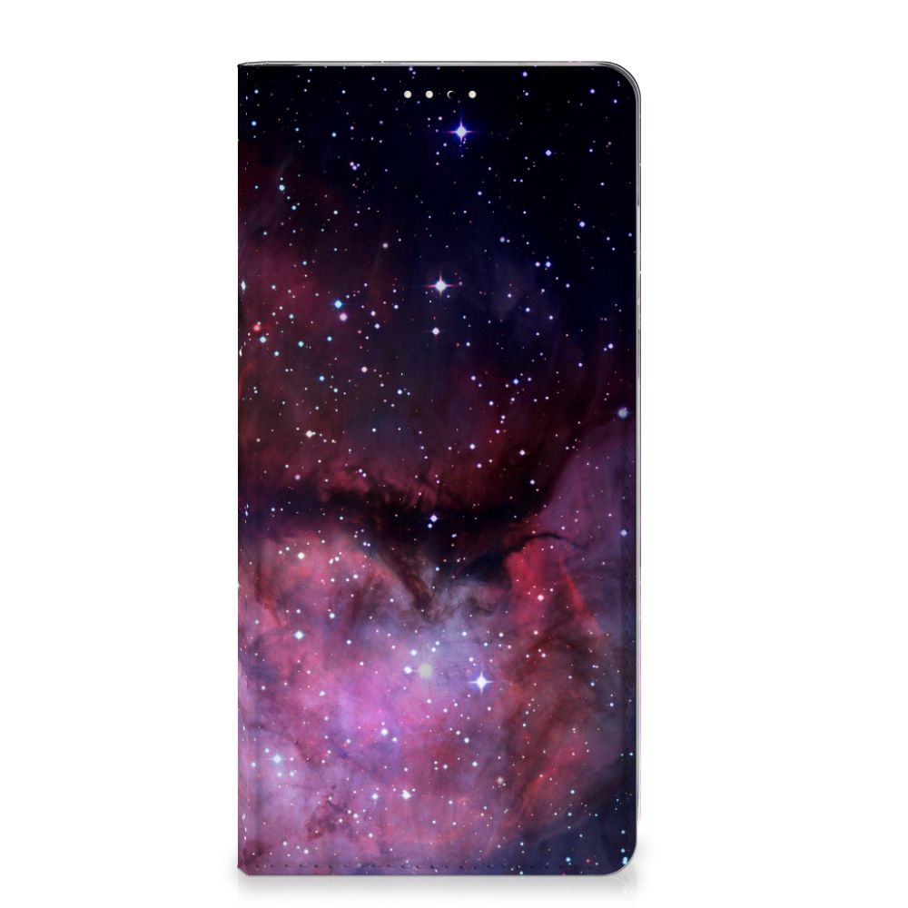 Stand Case voor OnePlus 13 Galaxy hoesje sterren heelal aanzicht