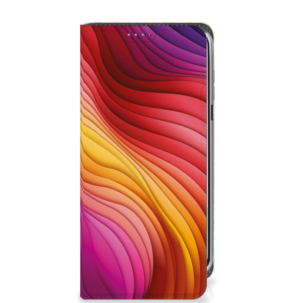 Samsung Galaxy A16 5G/4G Stand Case Regenboog voorkant