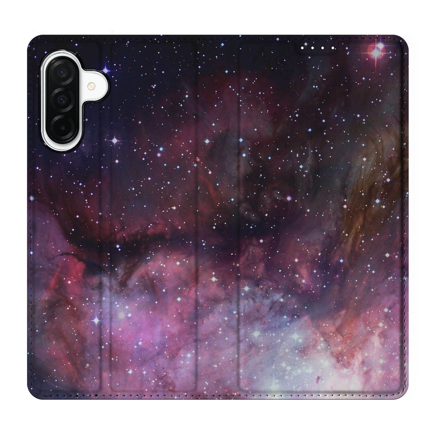 Samsung Galaxy A26 Galaxy Stand Case heelal design vooraanzicht
