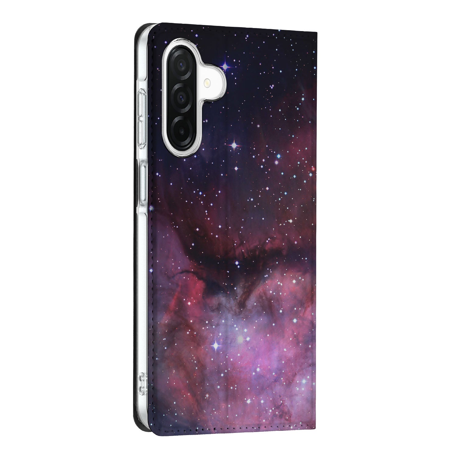 Samsung Galaxy A26 Galaxy Stand Case heelal design aanzicht