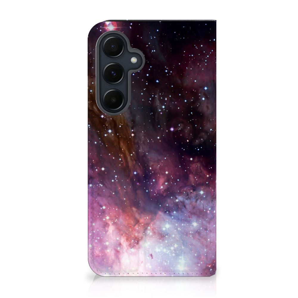 Samsung Galaxy A55 Galaxy Stand Case heelal design achteraanzicht