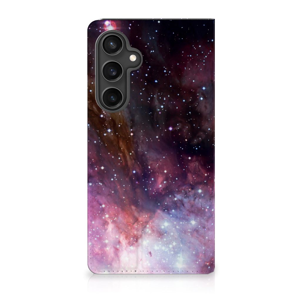 Samsung Galaxy S23 FE Galaxy Stand Case heelal design achterkant