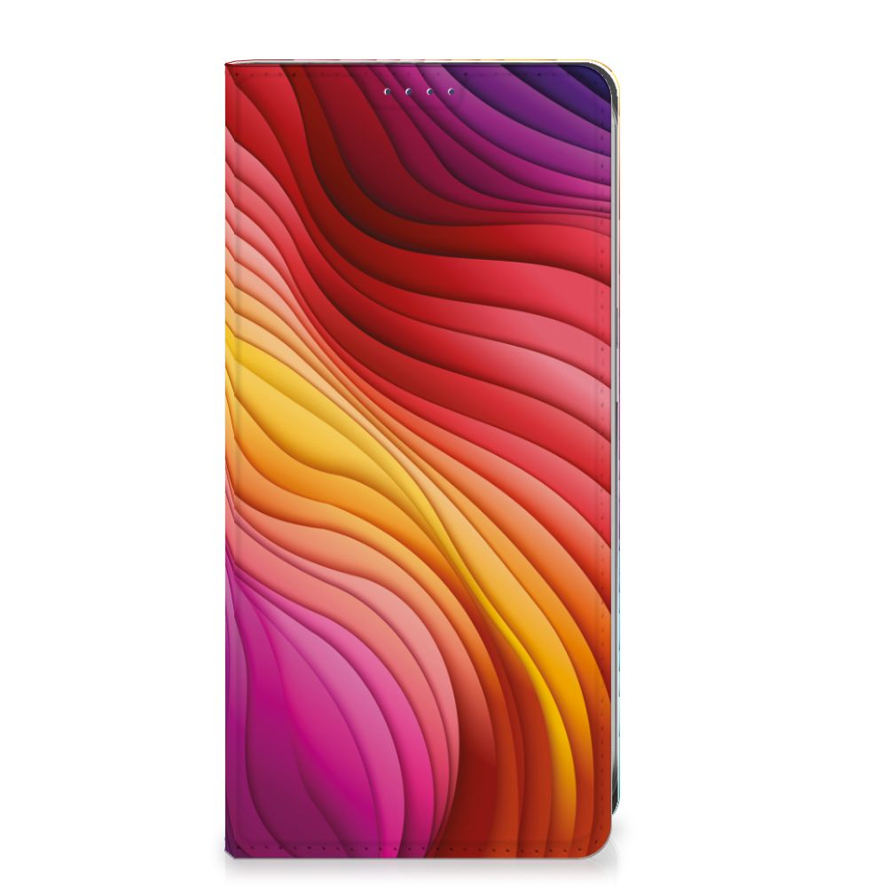 Samsung Galaxy S24FE Stand Case Regenboog voorkant
