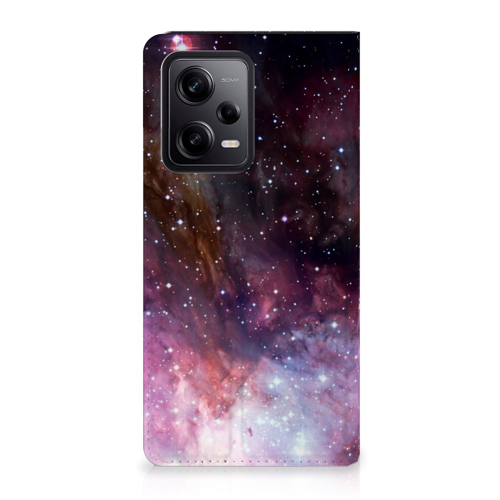 Stand Case voor Xiaomi Redmi Note 12 Pro | Poco X5 Pro Galaxy heelal design achterkant