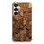 Samsung Galaxy A55 Stevig Telefoonhoesje Wooden Cubes achterkant