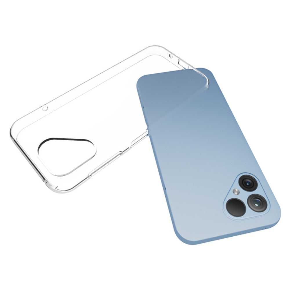 TPU Back Cover Hoesje voor de Fairphone 5 Transparant