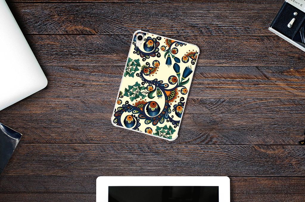 TPU Case Apple iPad mini 6 (2021) Barok Flower - B2C Telecom