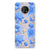 Nokia G50 TPU Case Flowers Blue design voorkant