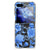 Samsung Galaxy Z Flip 6 TPU Case Flowers Blue achterkant