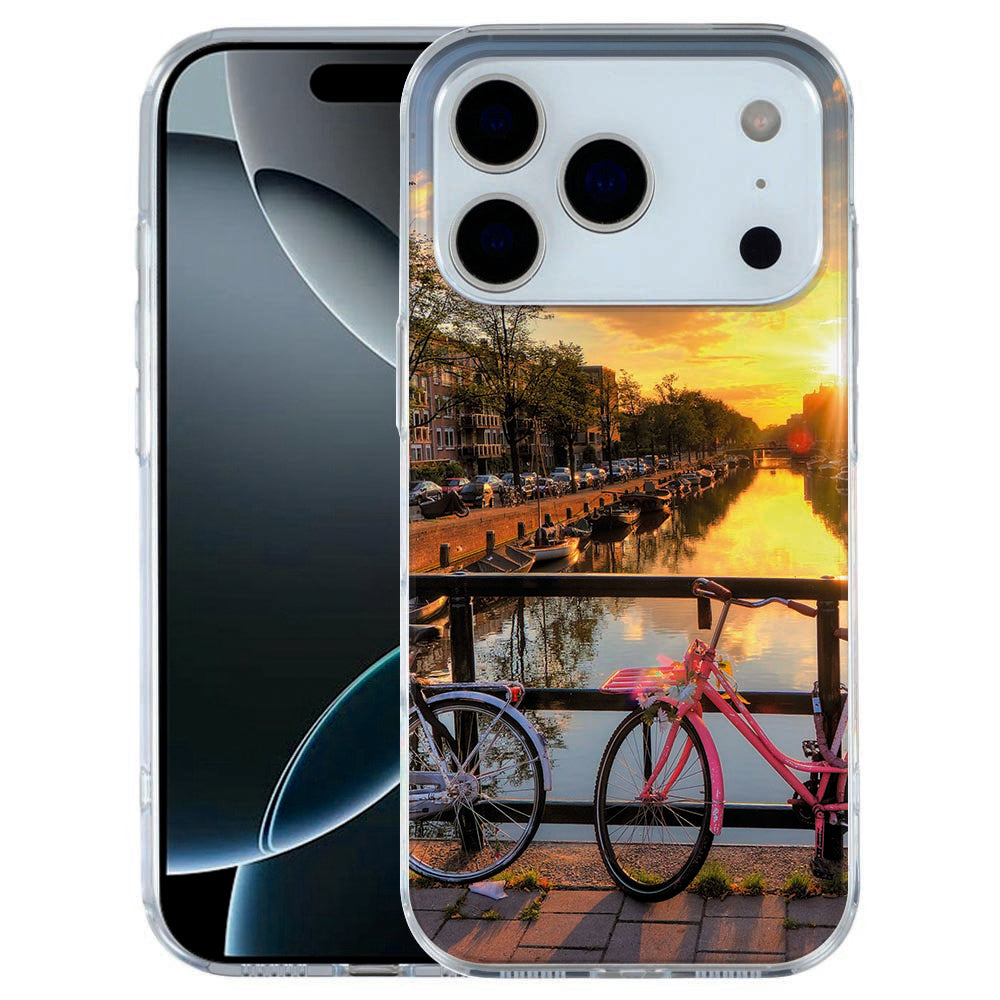 TPU Hoesje Apple iPhone 17 Pro Amsterdamse Grachten