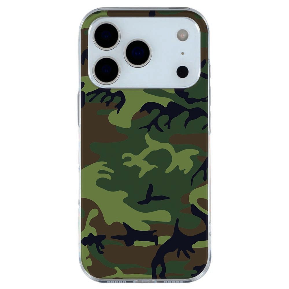 TPU Hoesje Apple iPhone 17 Pro Army Dark