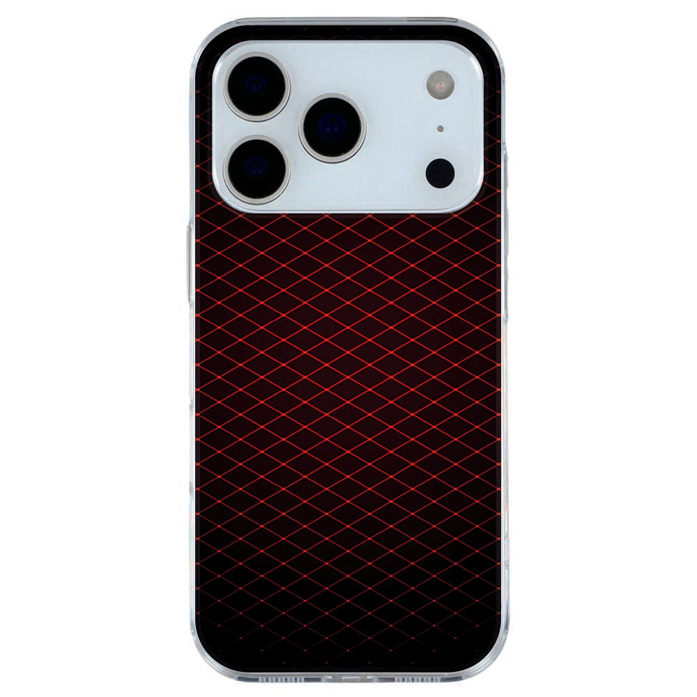 TPU Hoesje Apple iPhone 17 Pro Geruit Rood