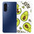 Samsung Galaxy A17 TPU Hoesje Avocado Singing achterkant