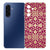 Samsung Galaxy A17 TPU Hoesje Barok Pink Backcover achterzijde design