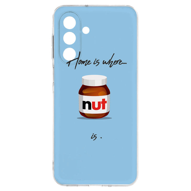 Samsung Galaxy A17 TPU Hoesje Nut Home Hoesje aanzicht