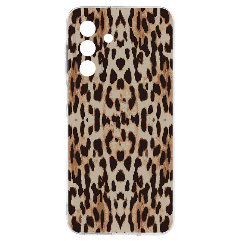 Samsung Galaxy A17 TPU Hoesje Leopard Backcover achterkant design