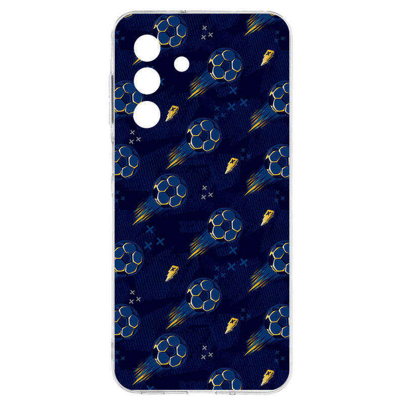 Samsung Galaxy A17 TPU Hoesje Voetbal Backcover achterzijde ontwerp