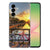TPU Hoesje Samsung Galaxy A56 Amsterdamse Grachten Backcover ontwerp fiets uitzicht
