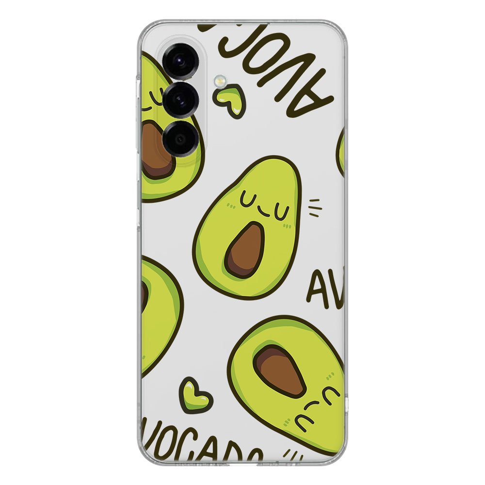 TPU Hoesje Samsung Galaxy A56 Avocado Singing achterzijde