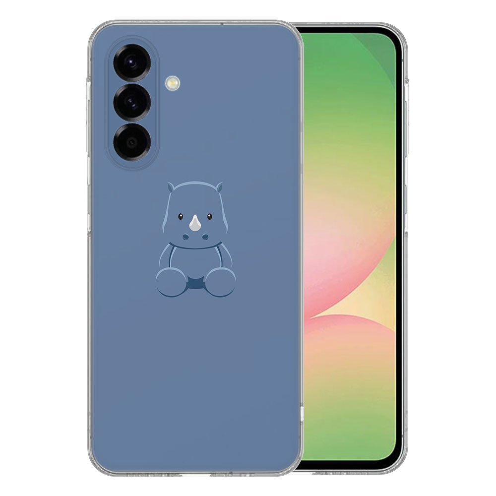 Samsung Galaxy A56 TPU Hoesje Baby Rhino achterkant