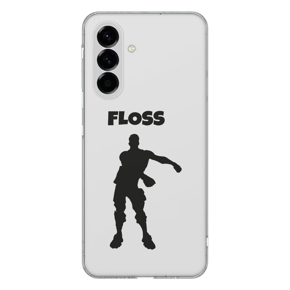Samsung Galaxy A56 TPU Hoesje Floss Backcover design achterzijde