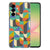 Samsung Galaxy A56 TPU Hoesje Funky Retro backcover zijaanzicht