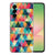 Samsung Galaxy A56 TPU Hoesje Geruit Backcover gekleurd design achterzijde