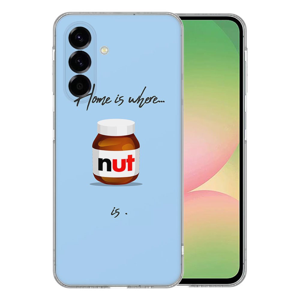 Samsung Galaxy A56 TPU Hoesje Nut Home achterkant