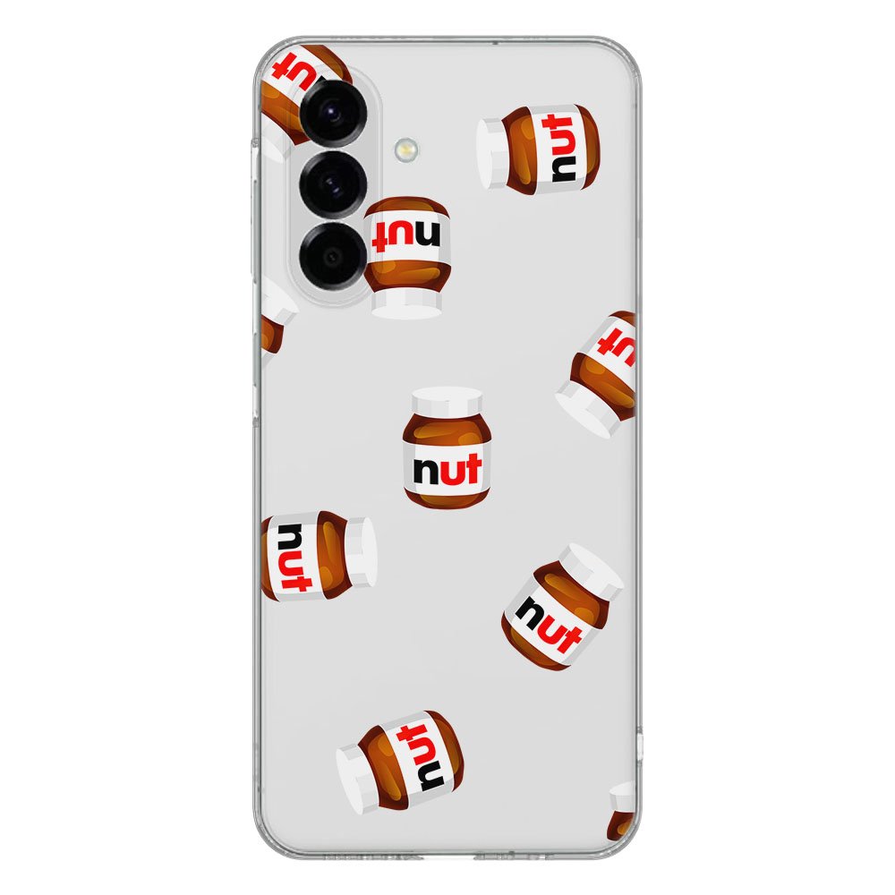 Samsung Galaxy A56 TPU Hoesje Nut Jar backcover aanzicht