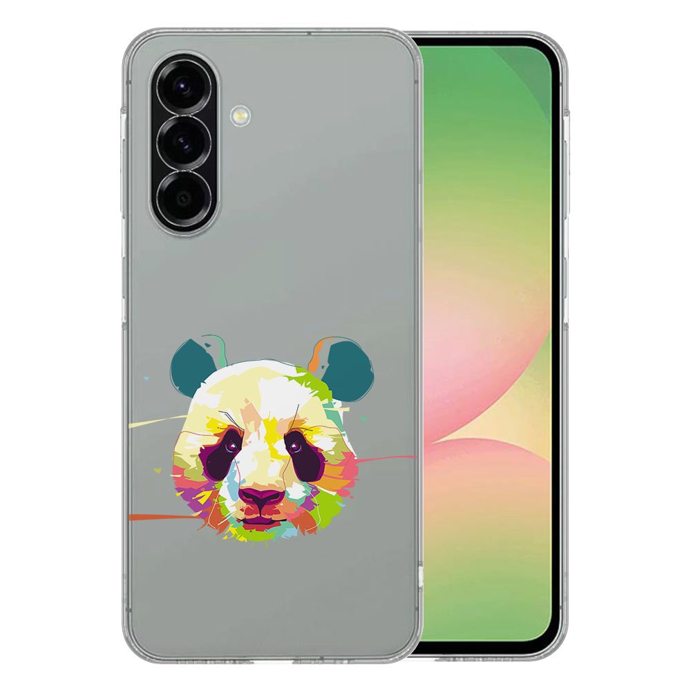 Samsung Galaxy A56 TPU Hoesje Panda Color achterzijde