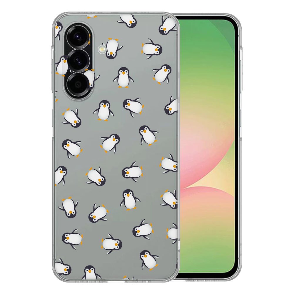 TPU Hoesje Samsung Galaxy A56 Pinguïn Backcover achterzijde