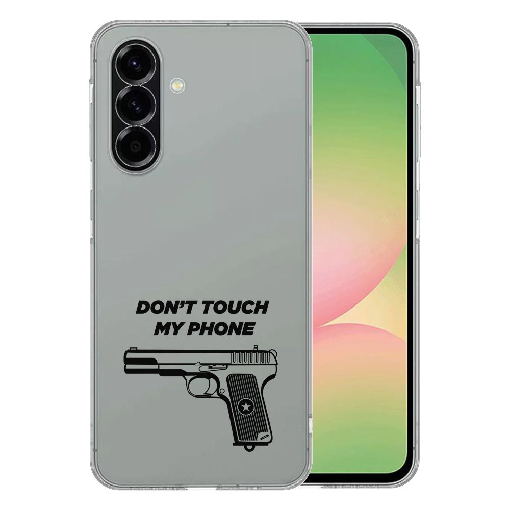 Samsung Galaxy A56 TPU Hoesje Pistol DTMP achterkant