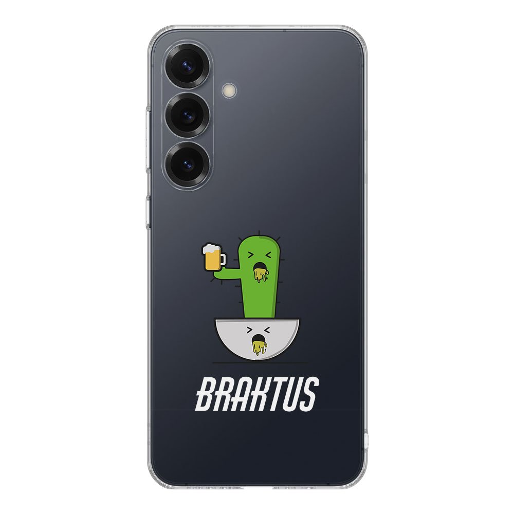 Samsung Galaxy S25 TPU Hoesje Braktus Backcover design kleur afbeelding