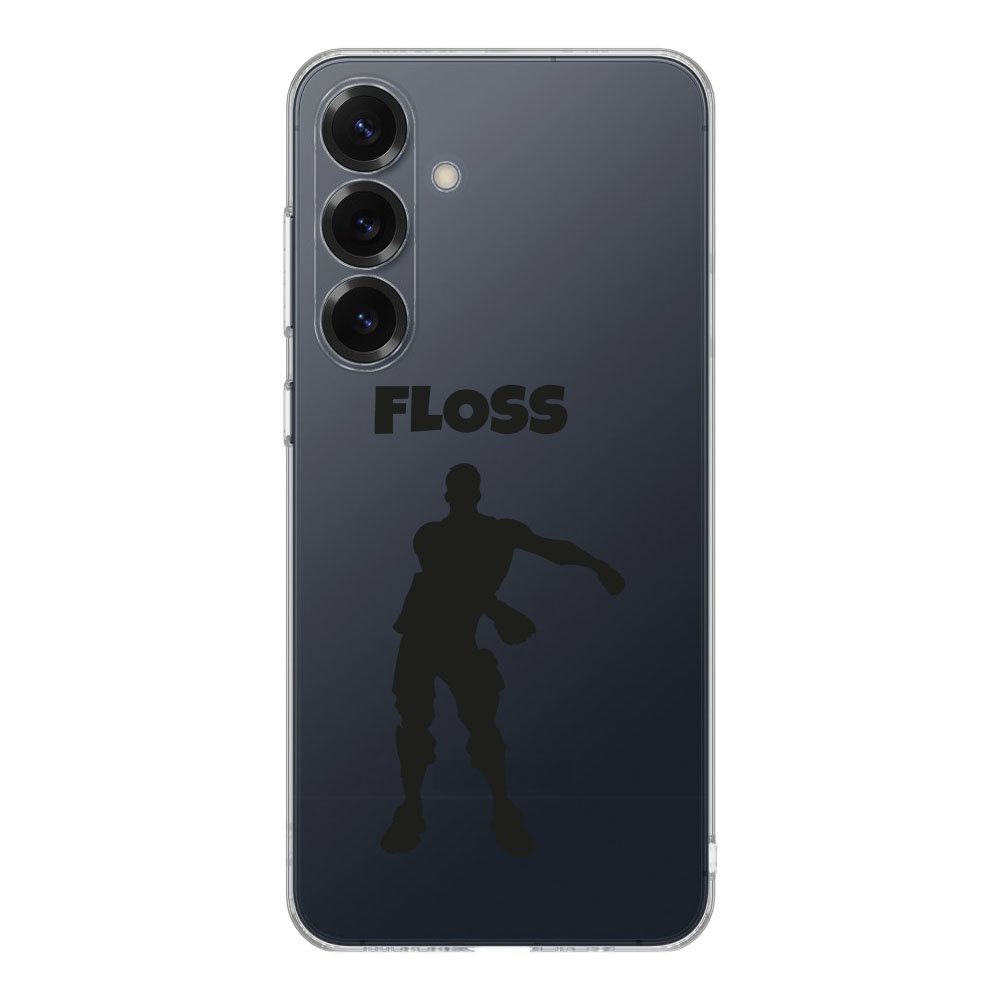 Samsung Galaxy S25 TPU Hoesje Floss Backcover achterkant design