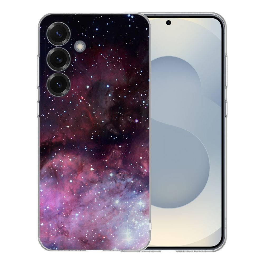 Samsung Galaxy S25 TPU Hoesje Galaxy Backcover ruimte design voorkant