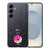 Samsung Galaxy S25 TPU Hoesje Donut Roze Backcover voorkant en achterkant met kleurrijke donut design