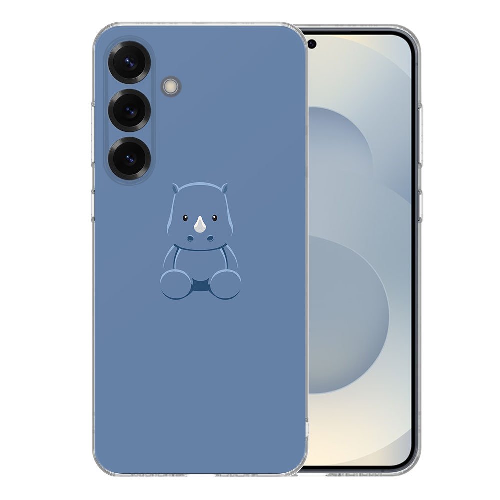 Samsung Galaxy S25 Plus TPU Hoesje Baby Rhino achterkant